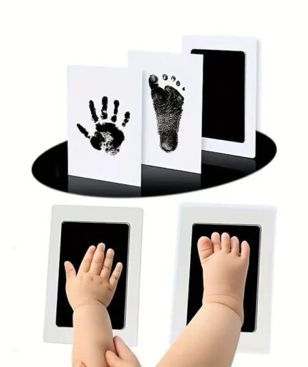 Inkless Hand and Footprint Kit - Ink Pad for Baby Hand and Footprints