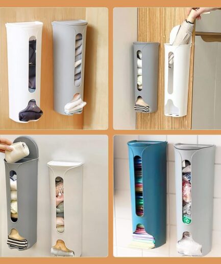 Wall Hanging Garbage Bag & Underwear Storage Box