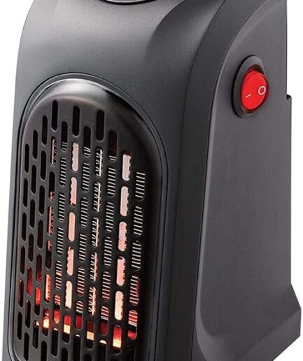 Small Electric Handy Room Heater Compact Plug-in, The Wall Outlet Space Heater 400Watts, Handy Air Warmer