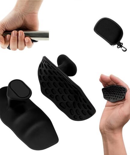 Rubber Gym Grips Fingerless Workout Grips