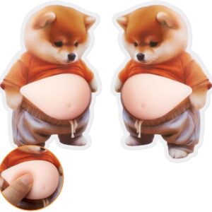 3D Panda Door Stopper Sticker (2 Piece)